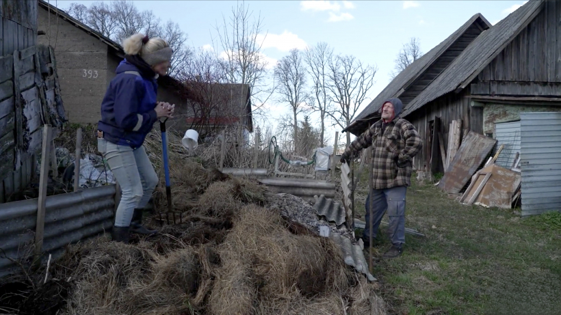 Vendija un Pāvels Karalkini.