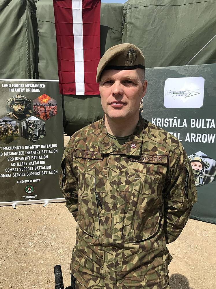 Pulkvežleitnats Andris Rozītis: "Kas prasmīgāk pielāgosies, tas arī uzvarēs."