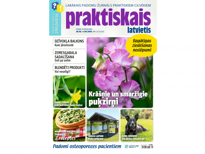 Jaunā žurnāla vāks.