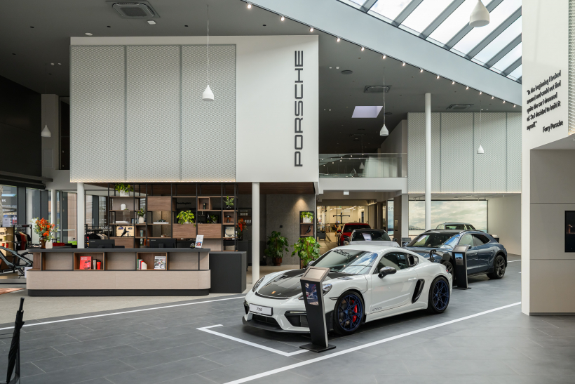 Porsche autosalons.