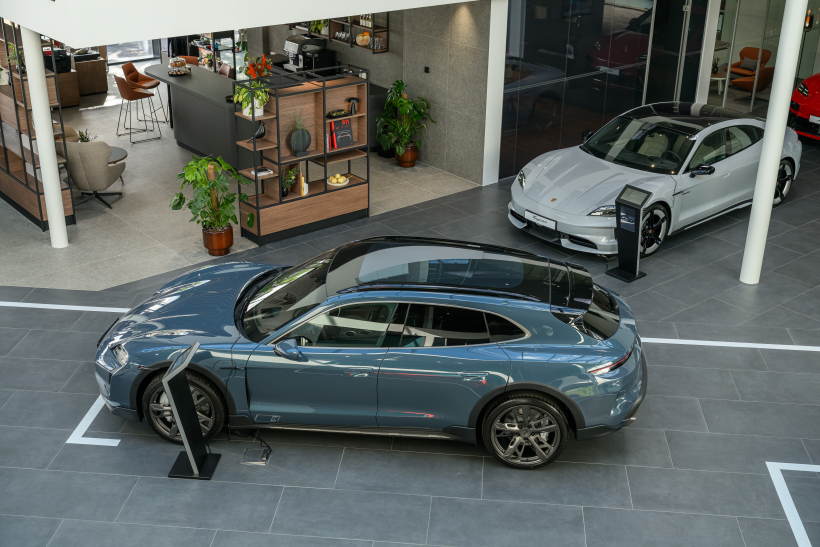 Porsche autosalons.