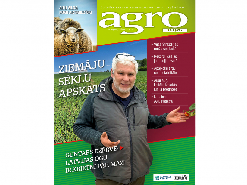 Jaunā žurnāla vāks.