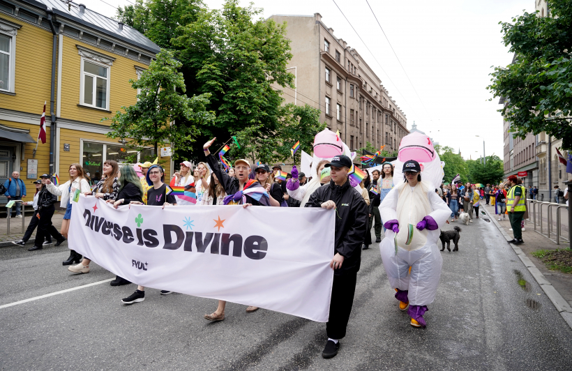 "Riga Pride 2026" gājiens.