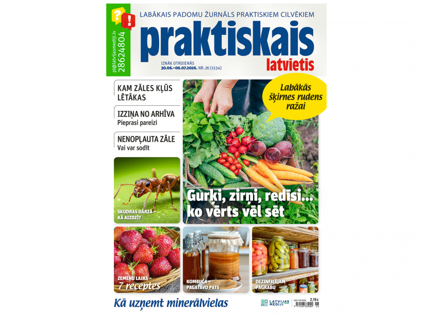 Jaunā žurnāla vāks.