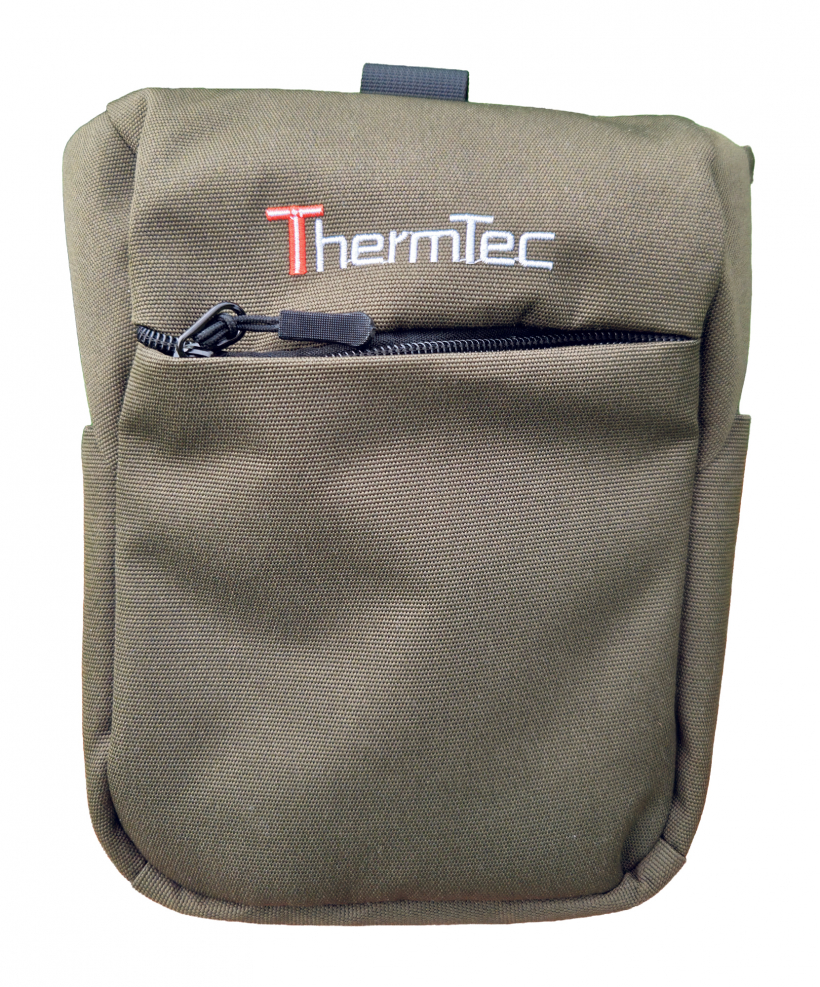 Komplektā ir ērta somiņa, ko var nēsāt uz krūtīm.
