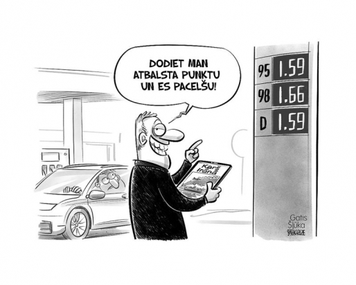 Zīmē Gatis Šļūka. Dodiet man atbalsta punktu un es pacelšu! Zīmē Gatis Šļūka. Dodiet man atbalsta punktu un es pacelšu!