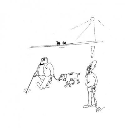 Zīmē Romans Vitkovskis. Tuvredzīgais!