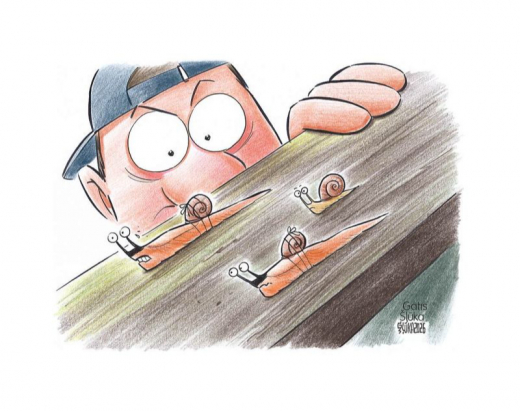 Zīmē Gatis Šļūka. Cīņa jau jāsāk! Zīmē Gatis Šļūka. Cīņa jau jāsāk!