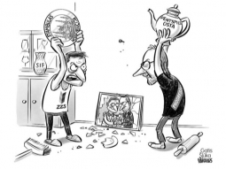 Zīmē Gatis Šļūka. Strīda karstumā Zīmē Gatis Šļūka. Strīda karstumā