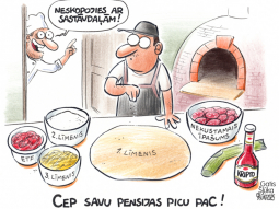 Zīmē Gatis Šļūka: Pensijas pica Zīmē Gatis Šļūka: Pensijas pica