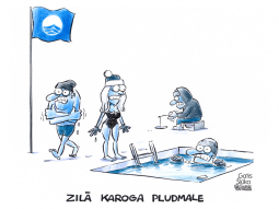 Zīmē Gatis Šļūka: Ziemas pludmale