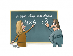 Zīmē Gatis Šļūka. Valdības plāna realizācija