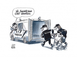 Zīmē Gatis Šļūka. Šņorējam ciet vainīgo!