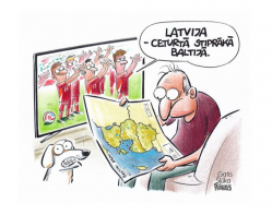 Zīmē Gatis Šļūka. Latvija — ceturtā stiprākā Baltijā Zīmē Gatis Šļūka. Latvija — ceturtā stiprākā Baltijā