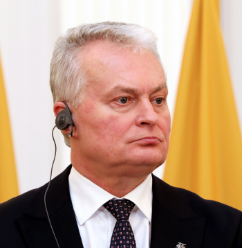 Lietuvas prezidents Gintans Nausēda.