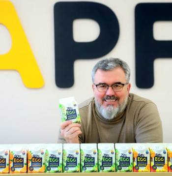 SIA "Alūksnes putnu ferma" valdes priekšsēdētājs Hermanis Dovgijs. 