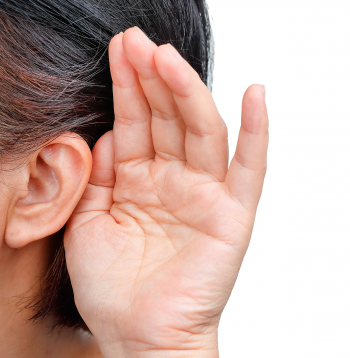 Smagas dzirdes pasliktināšanās gadījumos cilvēks dzird tikai ļoti skaļas skaņas un trokšņus, līdz nespēj dzirdēt arī tās, kaut skaņas avots ir tuvu ausij.
