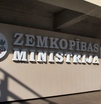 Zemkopības ministrijas ēka.