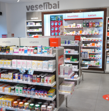 Aptieka. Ilustratīvs attēls.