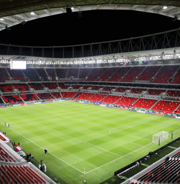 Ahmada bin Ali stadions Dohā, Katarā, bija viens no astoņiem stadioniem, kur notika FIFA Pasaules kausa izcīņa futbolā 2022. gadā.