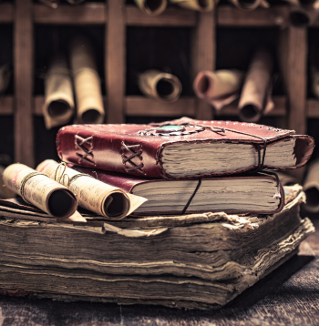 Seno bibliotēku krājumos atrodas daudz unikālu grāmatu un tīstokļu. Seno bibliotēku krājumos atrodas daudz unikālu grāmatu un tīstokļu.