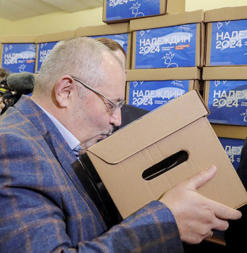 Boriss Nadeždins. Krievijas prezidenta vēlēšanās savāktie paraksti.