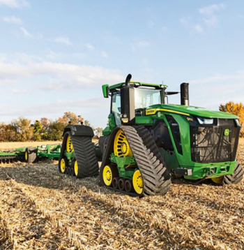 'John Deere 9RX' traktors.