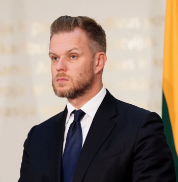 Lietuvas ārlietu ministrs Gabrieļus Landsberģis.