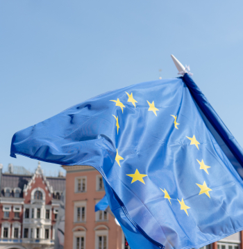 Eiropas Savienības karogs.