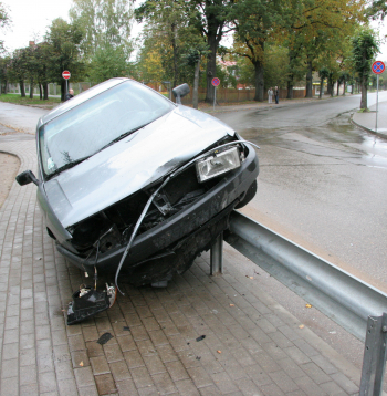 Auto. Avārija. Ilustratīvs attēls.