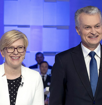 Iepriekšējās Lietuvas prezidenta vēlēšanās 2019. gadā Ingrīda Šimonīte un Gitans Nausēda sacentās otrajā kārtā.