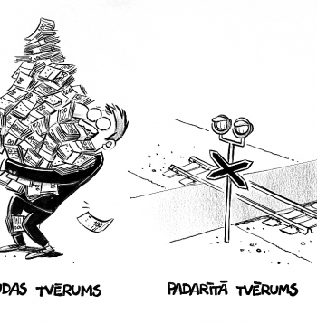 Naudas tvērums, padarītā tvērums.