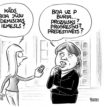 Demisijas iemesls.