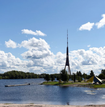 Lucavsalas peldvieta.
