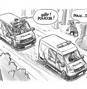 Zīmē Gatis Šļūka. Liela nekaunība!