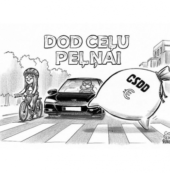 Zīmē Gatis Šļūka. Dod ceļu peļņai!