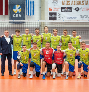 Latvijas čempioni volejbolā Jēkabpils "Lūši"