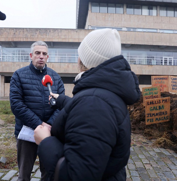 Gaļas liellopu audzētāju biedrības valdes priekšsēdētājs Raimonds Jakovickis.