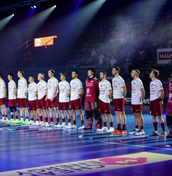 Latvijas florbola izlase.