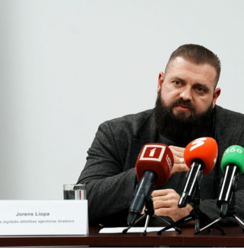 Valsts digitālās attīstības aģentūras direktors Jorens Liopa. 