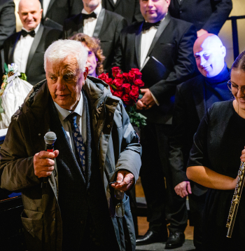Raimonda Paula Ziemassvētku koncerta Rīgas Domā.