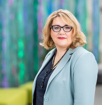 Kristīne Jučkoviča, domnīcas "Veselības aprūpes sistēmu noturība" dibinātāja un valdes locekle, Latvijas Farmaceitiskās aprūpes asociācijas izpilddirektore.