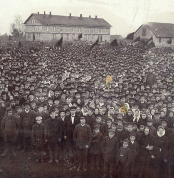 Tautas mītiņš Dundagā. 1905. gada 6. marts.