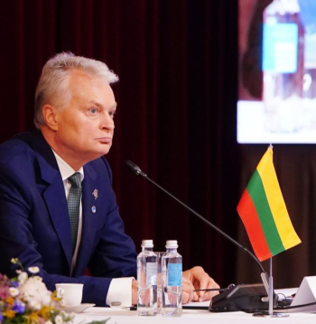 Lietuvas prezidents Gitans Nausēda.