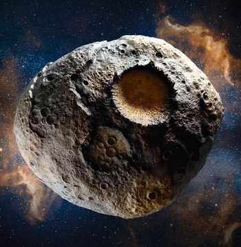 Psihe ir milzīgs ar metāliem bagāts asteroīds, kas atrodas apmēram trīs reizes tālāk no Saules nekā Zeme, tā izmēri – platākajā vietā 280 kilometri un garumā 232 kilometri, platība – 165 800 kvadrātkilometri.