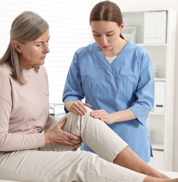Lielā daļā gadījumu osteoartrītu spēj diagnosticēt ģimenes ārsts tikai pēc sarunas ar pacientu.