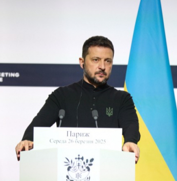 V. Zelenskis Parīzes samitā.