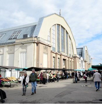 Rīgas centrāltirgus.