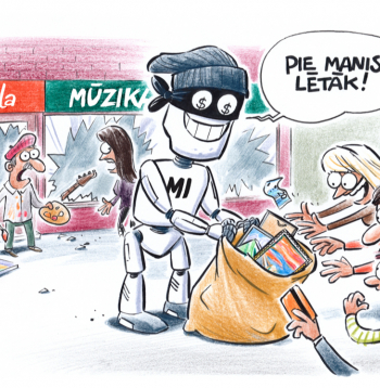 Zīmē Gatis Šļūka: Mākslīgais intelekts.