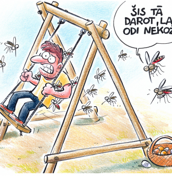 Zīmē Gatis Šļūka. Odi klāt
